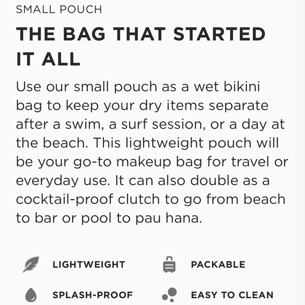 ALOHA Collection Small Pouch - Picture 9 of 10